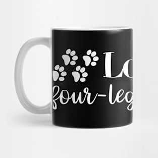 Love Is A Four-Legged Word Mug